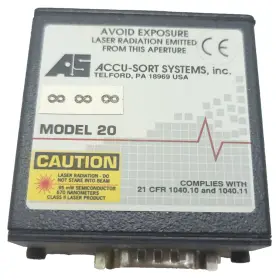1000006771 Accu-sort Vintage Systems Model 20 Barcode Scanner 1996