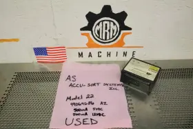 99064686 Accu-sort As Systems Model 22 Az 500ma 5vdc 12vdc Scanner Used