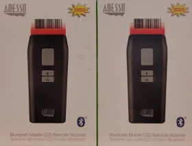 3500cb Adesso Nuscan Portable 1d Wireless Barcode Scanner