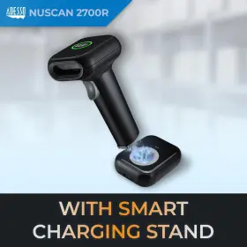 Nuscan2700r Adesso Nuscan 2700r 2d Wireless Barcode Scanner With Charging Cradle #2