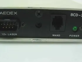 Bcd-200 Aedex Barcode Scanner / Decoder - As Is #3