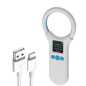Iso11 Ahanin 797999235208 Microchip Scanner Rfid 134.2khz/125khz Animal Chip Id Reader Emid Fdx-b
