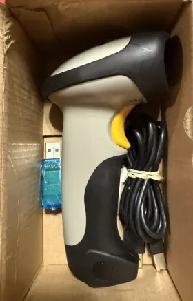 Sjs8574939668757kz Aibecy 2.4ghz Wireless Barcode Scanner Usb Cordless 1d Laser Reader Handhold