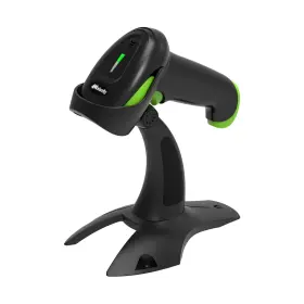 Alacrity 735022450686 2d 1d Wireless Barcode Scanner With Stand 3-in-1 Connectivity Bluetooth 2.4g