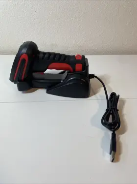 Alacrity 791360185208 Upgraded 2d Industrial Barcode Scanner With Wireless Charging Stand