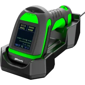 B0dznv2j2c Alacrity Industrial-grade Bluetooth 433mhz Wireless 2-in-1 Barcode Scanner With Screen