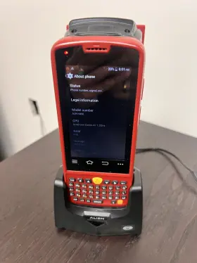B11364xxxx Alien Alr-h450 Handheld Rfid Reader Barcode Scanner With Dock Charger