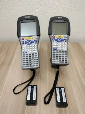 M7100 Aml Lot Of 2 Portable Data Terminal With Batteries Read Desc #2