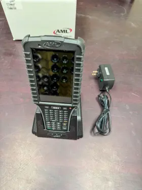 M7800-1710 Aml Scepter Rugged Scanner With Cradle Battery Charger Open Box