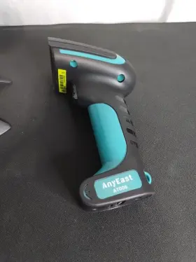At006 Anyeast Wireless Barcode Scanner With Stand Industrial 1d 2d Qr Bluetooth Reader #2