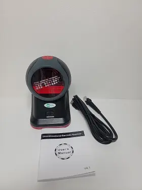 Pt-668 Baoshare Omnidirectional Barcode Scanner Desktop Wired 1d Laser Reader