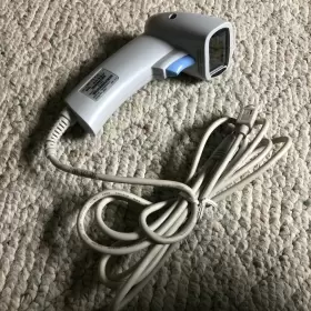Hs-5055d Brady 61980 Vtg Usa Bar Code Scanner Model With Guide O3