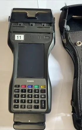 It9000e-mc25e Casio Mobile Handheld Printer Barcode Scanner No Power Supply #2