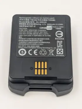 Ba-0083a6 Cipherlab Battery Mobile Computer Ba 0083a6 3.7v 3600mah Genuine Oem Used Good