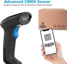 Code 791319305817 Usb 2d Qr Barcode Scanner Wired Automatic Handheld Reader Dustproof Waterpr #3