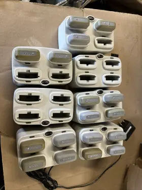 Cra-a106 Code 6x Quad-bay B5 Battery Charge Station With 17 Batteries