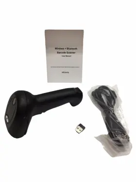 Ew-5800 Code World Class Essentials Wireless Bluetooth Bar Scanner 1d 2d Qr Black