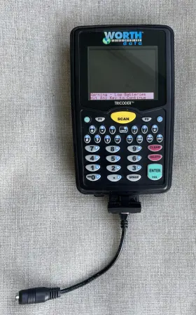 Lt5001 Code Worth Data Tricoder Portable Bar Scanner