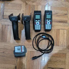 Code R0-f1 Set Of 2 Ite R0- F1 Bar Reader Scanner With Battery Handle Modem