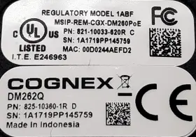825-10360-1r Cognex Barcode Reader #2