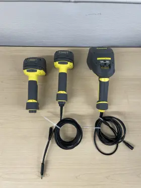 Dm8700dxq-usb Cognex Dm8700 Lot Of 3 - Dm8700dx-usb And Dm8072v Barcode Scanners