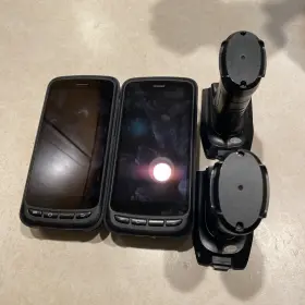 Teva-063 Controlant Lot Of 2 Android Hc720 Handheld Touchscreen Barcode Rfid Scanner Untested #2