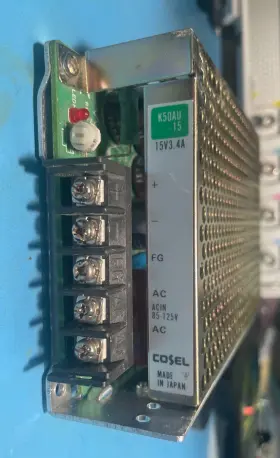 K50au-15 Cosel 15 Vdc 4.3a Switching Power Supply Acin 85-125 V 47-440 Hz