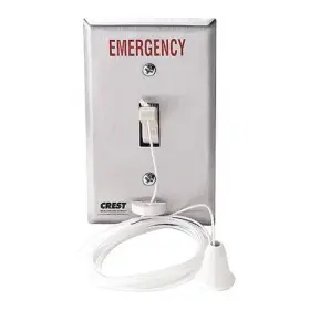 4303-fe Crest Healthcare Pullcord Station 12-120 V 15a 1-gang