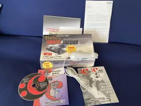 68-1965a Cuecat Vintage Forbes Cue Cat Reader Barcode Scanner With Cd Booklet Windows C.r.q