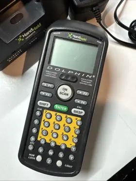 90030080 Dalphin 7200 Hhp Dolphin Handheld 36 Key Scanner Base Charger #3