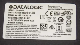 M3551-030210-01404 Datalogic 3550hsi Magellan Barcode Scanner As Is S6 #2