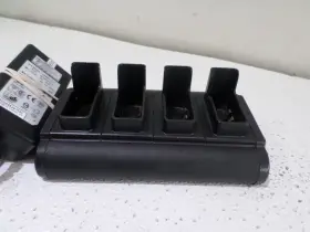 8-0675-01 Datalogic 4 Slot Battery Charger For Falcon 4400 / 5500 Batteries 960-0285 #2