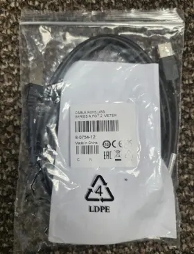 8-0754-12 Datalogic Adc Cable Usb Type A Straight 2m Magellan 1500i Or Hp 800i