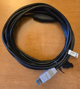 90a052276 Datalogic Rev. A Wss 191112 Cable Usb Pot 3-pin 4.6m - Pre-owned #2
