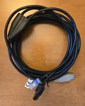 90a052276 Datalogic Rev. A Wss 191112 Cable Usb Pot 3-pin 4.6m - Pre-owned