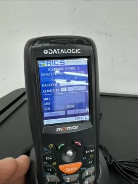 944201016 Datalogic Memor Dl-memor Pda Scanner Tested With Power Adapter And Cradl #3