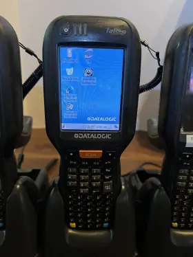 945250052 Datalogic Falcon X3 Turns On No Battery Dock Charger Untested #2