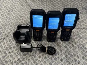 945250064 Datalogic Falcon X3 Plus Lot Of 3 Pn Includes Batteries Read Desc