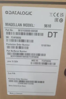 9610 Datalogic Magellan With Cable #3