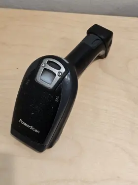 Bk-910-rt Datalogic Powerscan Barcode Scanner With Battery Read #2