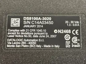 Ds8100a-3020 Datalogic Industrial Laser Bar Code Scanner Oem Refurbished #3