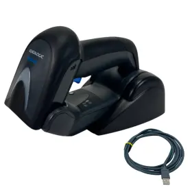Bc4030-bk-910 Datalogic Gm4100-bk-910 Gryphon Gm4100 Barcode Scanner With Bc4030-bk Cradle And Usb Cord Grade A