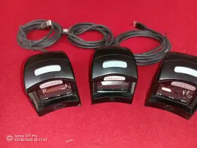 Mg110041-000-412 Datalogic Lot Of 3 Magellan 1100i Barcode Scanners 1d/2d Usb Black