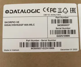 Ooal-3no-ceu1 Datalogic Skorpio X5 Mobile Computer And Barcode Scanner 945500025 Bluetooth 3 Gb