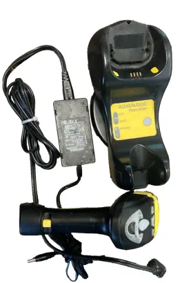 Pm8300 Datalogic Powerscan Laser Scanner Complete Setup Batteries Cradle Charger #2