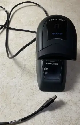 Bc2030-bk-bt Datalogic Qbt2400-bk Bluetooth Scanner With Charging Cradle #2