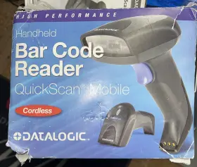 Qm2130-bk-910-c322 Datalogic Handheld Barcode Reader Cordless