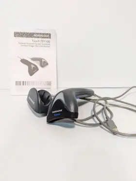 Td1100 Datalogic Touch Corded Handheld Bar Code Reader With Manual - Free Shipping #2