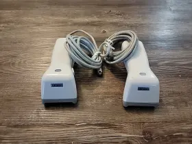 Bch5437-saaf Densei Bch5437 Handheld Barcode Scanner Reader Lot Of 2