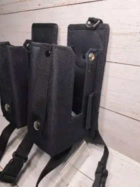 Eh-bcs-0319 E Holster 2 Pack Barcode Scanner Medium Ballistic Nylon Carrying Case Pouch For #2